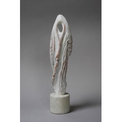 Atașament - sculptură în lut ars, artist Petru Leahu